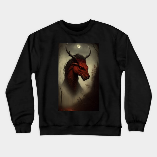 Serenade of Verse & Venom Crewneck Sweatshirt by GoodSirWills Place